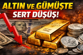 Altın ve Gümüşte Sert Geri Çekilme Yaşandı