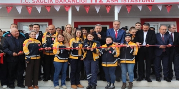 Güzelbahçe’de 52 No.lu Acil Sağlık İstasyonu Hizmete Açıldı