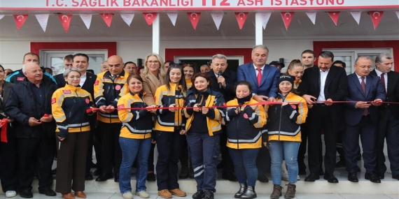 Güzelbahçe’de 52 No.lu Acil Sağlık İstasyonu Hizmete Açıldı