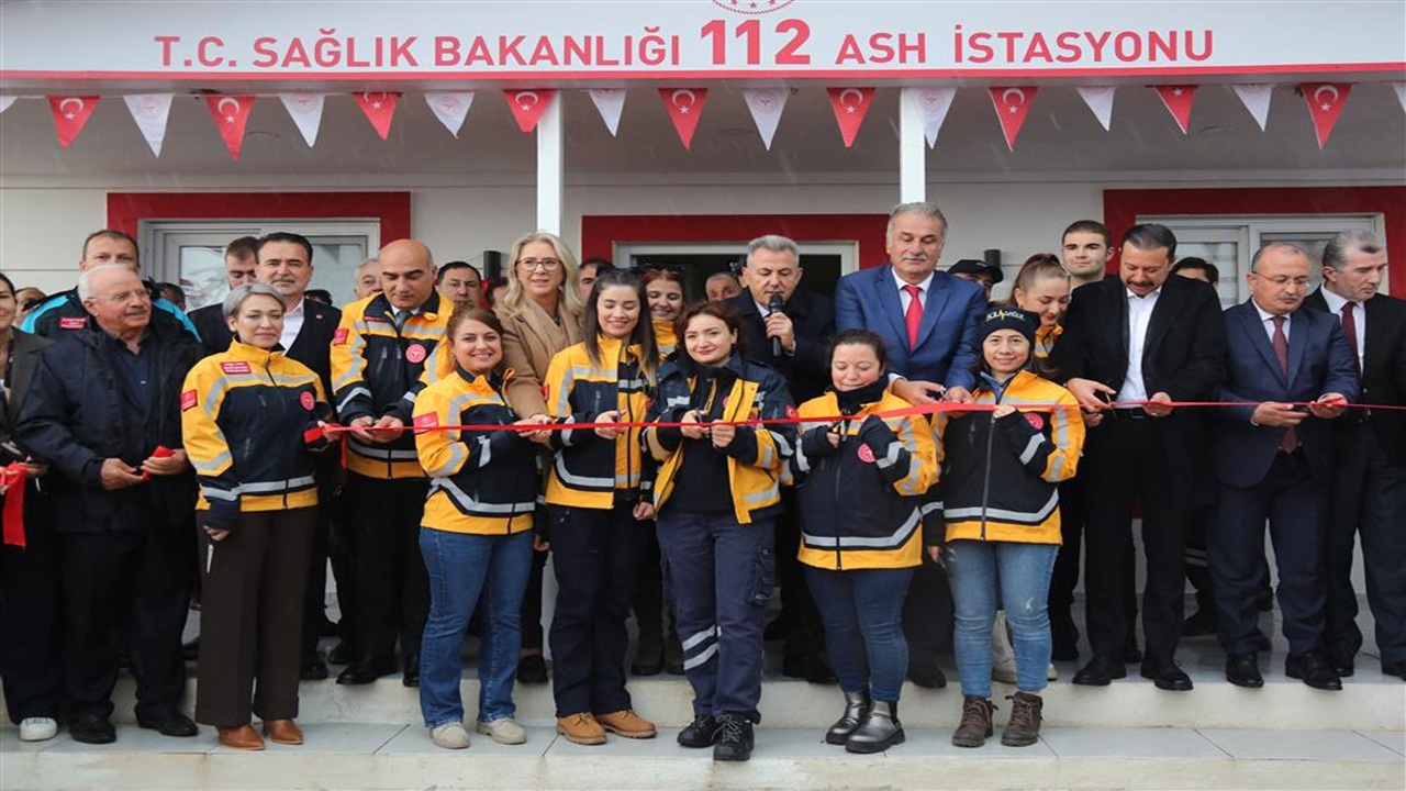 Güzelbahçe’de 52 No.lu Acil Sağlık İstasyonu Hizmete Açıldı