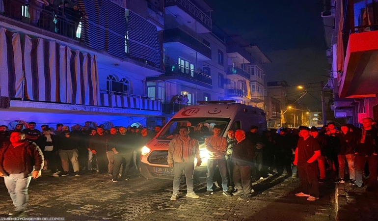 İzmir İtfaiyesi Buca’daki Yangına Hızla Müdahale Etti