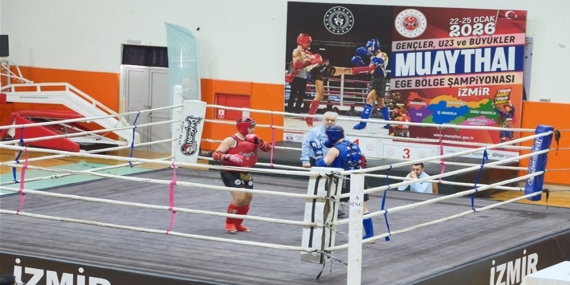 Muay Thai Ege Bölge Şampiyonası İzmir’de Tamamlandı