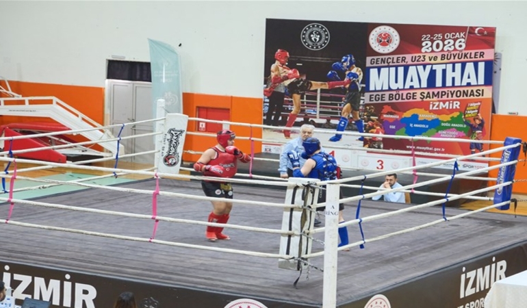 Muay Thai Ege Bölge Şampiyonası İzmir’de Tamamlandı